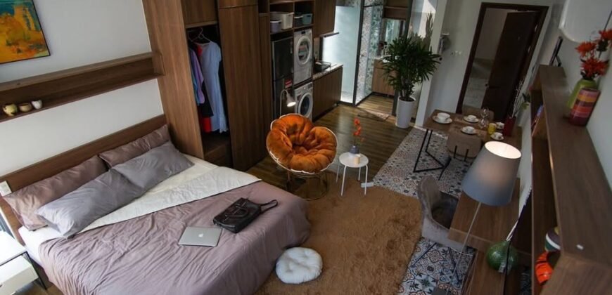 살라파크(Sala Park) 인근 모던 스튜디오 아파트 임대